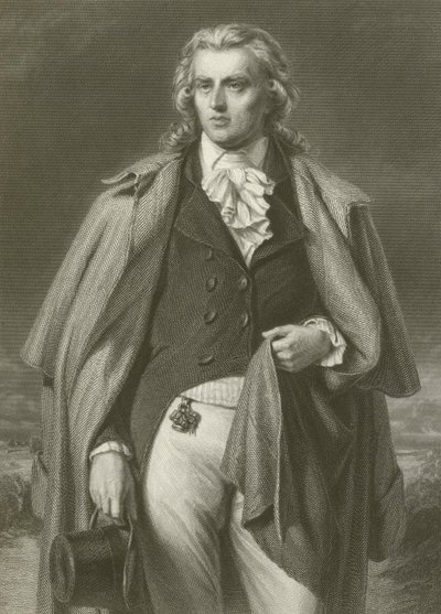 Friedrich Schiller (Gravur) von August Friedrich Pecht
