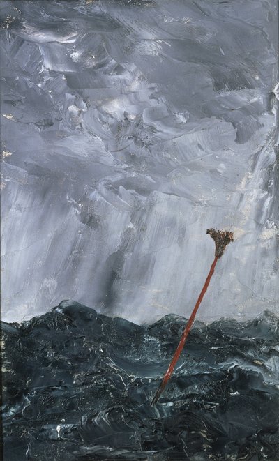 Stürmische See Besenboje, 1892 von August Johan Strindberg