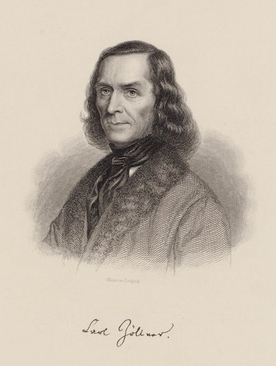 Porträt des Komponisten Carl Friedrich Zöllner von August Weger