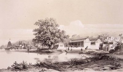 Mandarinhaus am Macao-Kanton-Kanal, Tafel 20 aus 