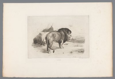 Löwe von Auguste Andre Lancon