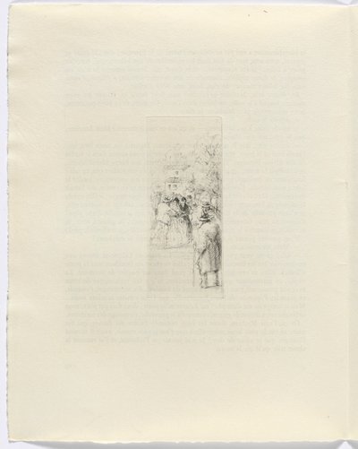 Frédéric Mistral: Mémoires et Récits von Frédéric Mistral: Figuren auf der Straße (Seite 130) von Auguste Brouet