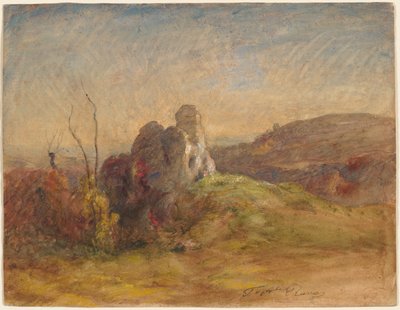 Landschaft von Auguste Francois Ravier