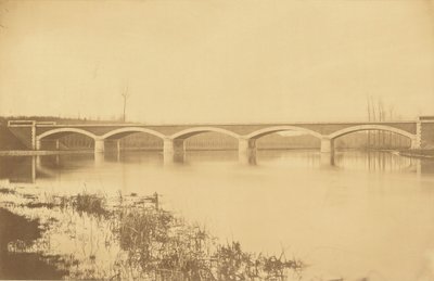 Linie von Villeneuve-Saint-Georges nach Montargis, Viadukt über den Loing (bei Montargis) von Auguste Hippolyte Collard