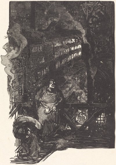 Atelier de magisserie aux Gobelins, veröffentlicht 1901 von Auguste Lepere