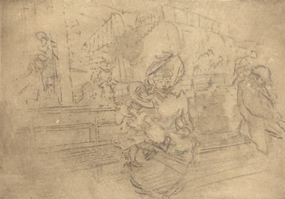 Abfahrt nach Greenwich, 1891 von Auguste Lepere