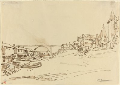 Das Haus des Königs von Polen (Angers) von Auguste Lepere