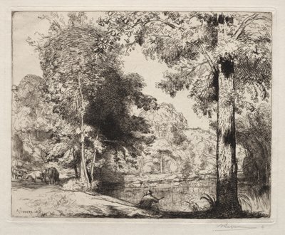 Bords de la Vie von Auguste Louis Lepère