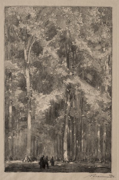 Der Morgen, Kreuzung der Forts Marlotte von Auguste Louis Lepère