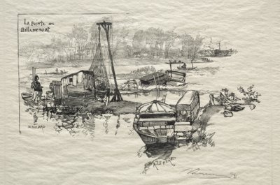 Le Point de Billancourt von Auguste Louis Lepère