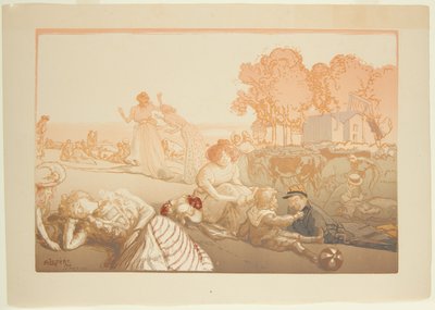 Moderne Bukolika von Auguste Louis Lepère
