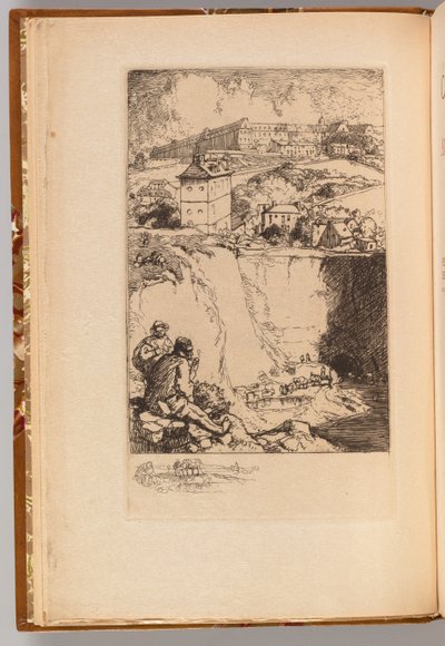 Katalog der Ausstellung von August Lepère: Frontispiz von Auguste Louis Lepère