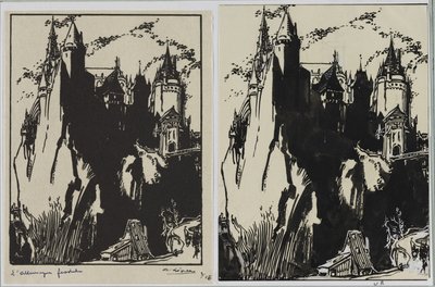 Das feudale Deutschland, 1914 von Auguste Louis Lepère