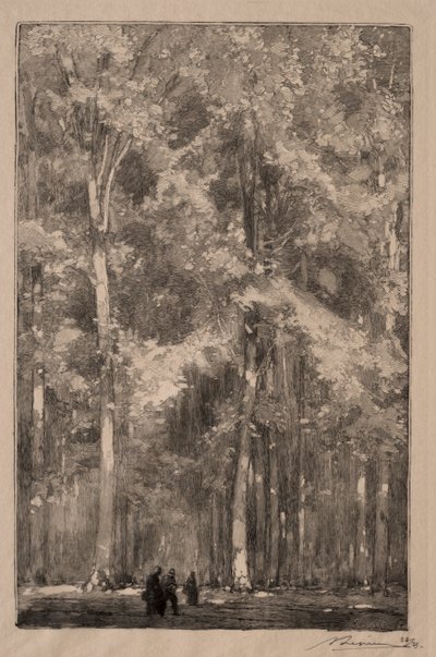 Der Morgen, Kreuzung der Forts Marlotte von Auguste Louis Lepère