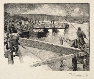 Das Bootsgarage von Auguste Louis Lepère