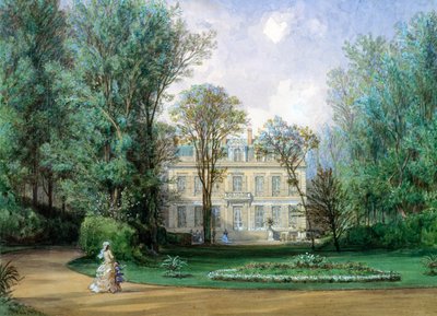 Das Hotel Rainbeaux, Avenue des Champs Elysees und 57 Rue de Ponthieu, Paris, 1868 von Auguste Paul Charles Anastasi