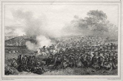 Album für 1835: Carré enfoncé... von Auguste Raffet