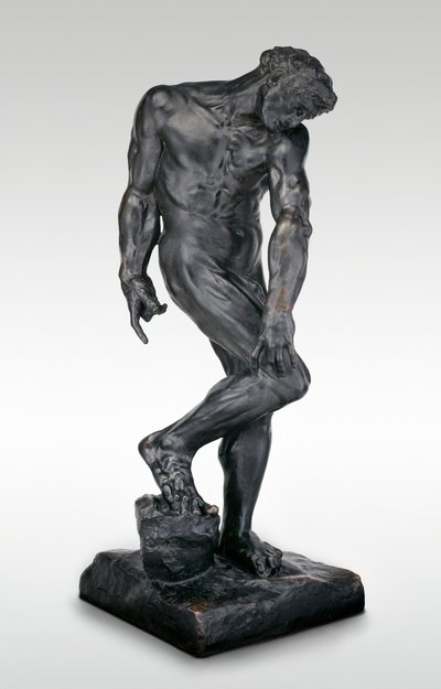 Adam, modelliert 1881, gegossen um 1924 von Auguste Rodin