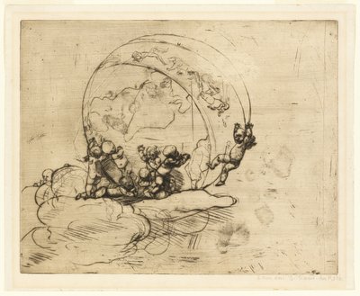 Liebe, die die Welt dreht von Auguste Rodin