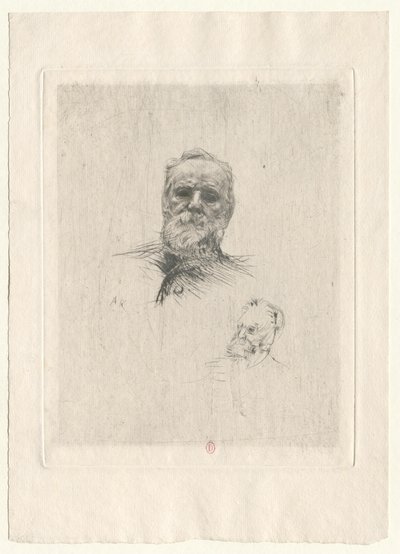 [Victor Hugo, von vorne] von Auguste Rodin