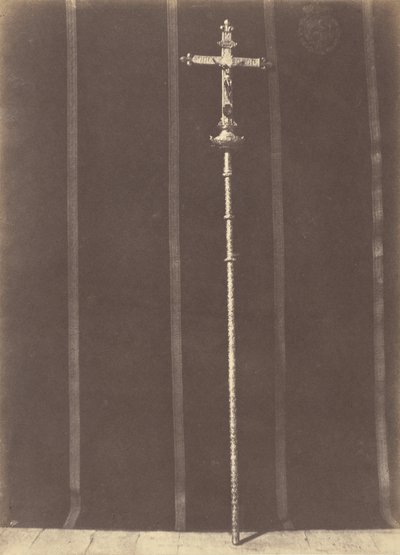 Jerusalem. Silberne Kreuzgravur, gespendet von Ludwig XIII. an die Kirche des Heiligen Grabes von Auguste Salzmann