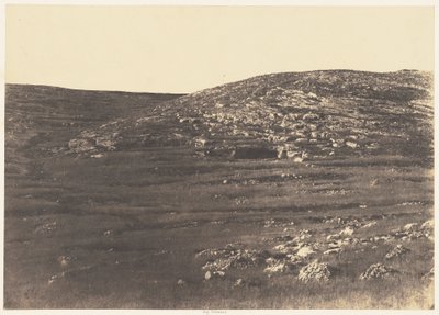 Jerusalem. Jüdisches Grabmal drei Meilen Nord-Nordwest von Jerusalem von Auguste Salzmann