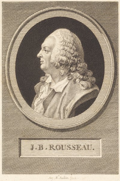 Jean-Baptiste Rousseau von Augustin de Saint-Aubin