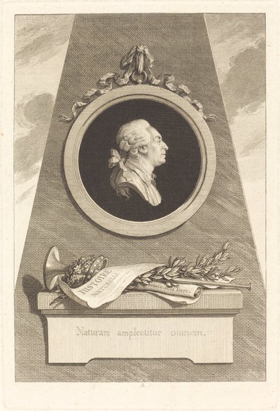 Graf von Buffon von Augustin de Saint Aubin after Piat Joseph Sauvage