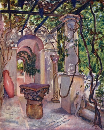 Villa Munthe, Anacapri von Augustine Fitzgerald