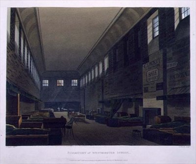 Schlafsaal der Westminster School, aus 