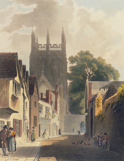 Magpie Lane, Oxford, Illustration aus der 