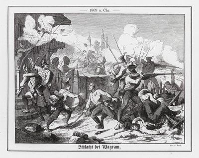 Schlacht bei Wagram von Augustus J. Beck