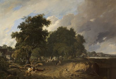 Rückkehr vom Markt von Augustus Wall Callcott