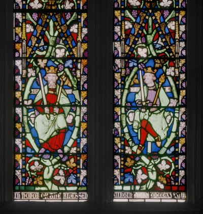 Ostfenster mit Jessebaum (Detail) von Augustus Welby Northmore Pugin