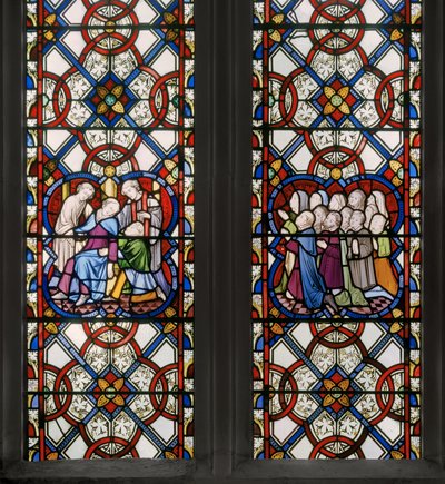 St. Georg Fenster (Detail) von Augustus Welby Northmore Pugin