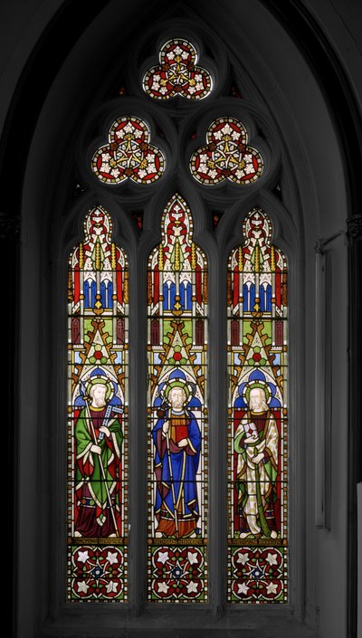 Heiliger Thomas, Heiliger Jakobus der Ältere und Heiliger Jakobus der Jüngere von Augustus Welby Northmore Pugin
