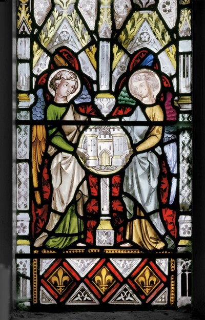 Jungfrau und Christus mit Szenen aus ihrem Leben (Detail) von Augustus Welby Northmore Pugin