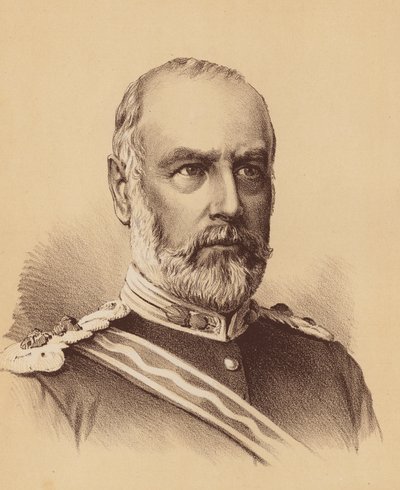Oberstleutnant Rowe (Farblithografie) von Australian School