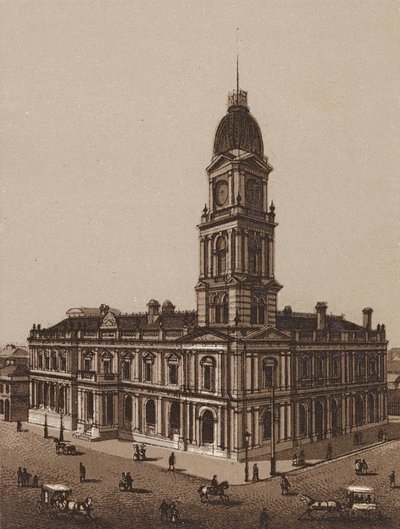 Melbourne, Australien: Hotham Rathaus von Australian School