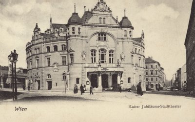 Kaiser-Jubiläums-Stadttheater, Wien von Austrian Photographer