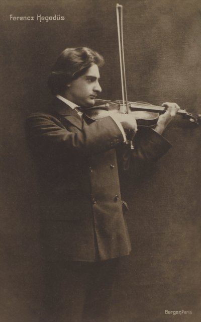 Ferencz Hegedus, ungarischer Geiger von Austrian Photographer