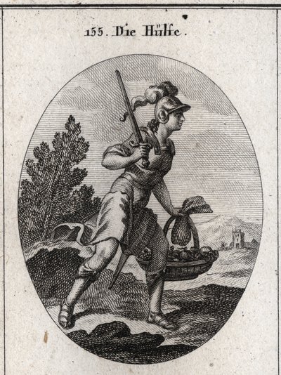 Allegorie der Hilfe von Austrian School