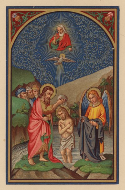 Taufe des Herrn Jesus Christus von Austrian School
