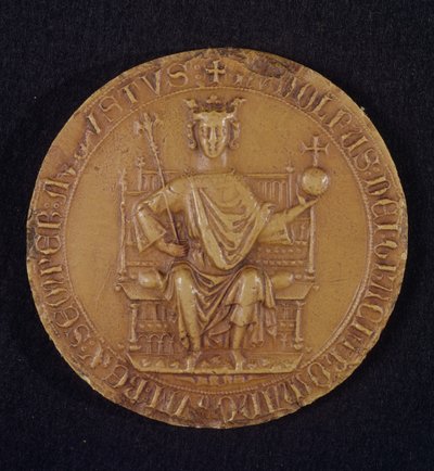 Siegel von Rudolf I. (1218-91) von Habsburg, 1289 von Austrian School