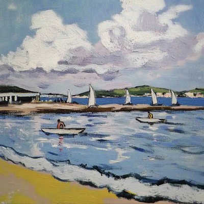 Küsten-Segeltag von Avanesova Elena