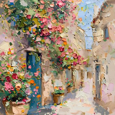 Lebendige Gassenblüten von Avanesova Elena