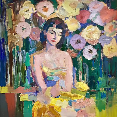 Lebendiger Blumetraum von Avanesova Elena