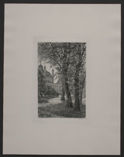 Fra slotsparken von Axel Holm