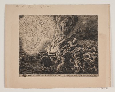 Weihnachts- und Neujahrskarte von Axel Hou