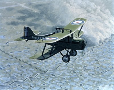 Royal Aircraft Factory SE5, Einsitzer mit Vickers- und Lewis-Maschinengewehr, angetrieben von Hispano-Suiza von B. Withams